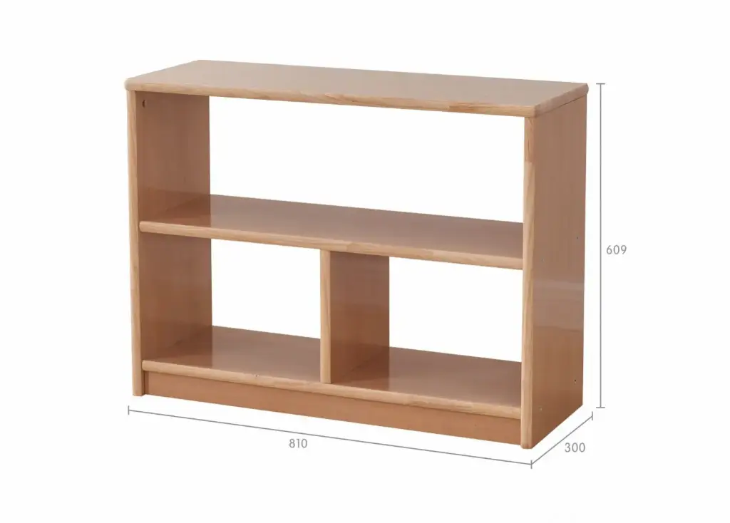 [CL27221] 609H × 810L Стеллаж с 3 отсеками Forest School  (открытая)