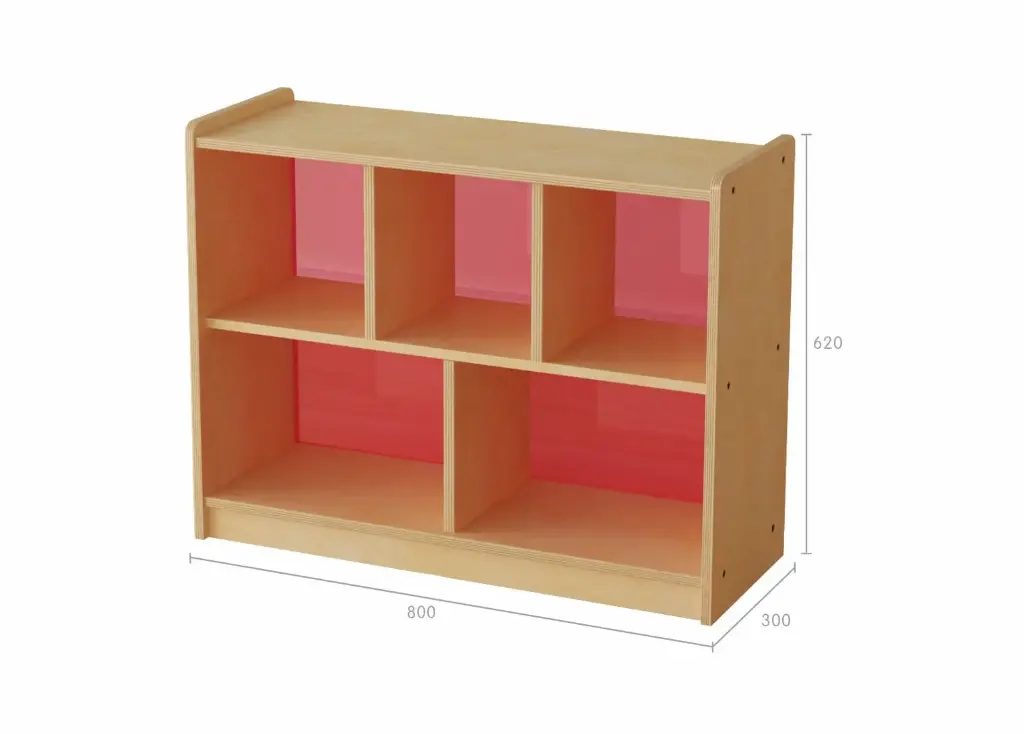 620H × 800L Стеллаж с 5 отсеками Norwood