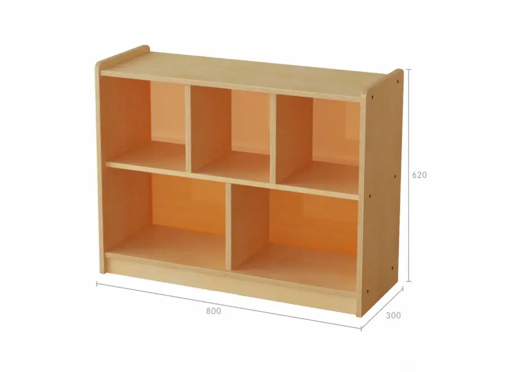 620H × 800L Стеллаж с 5 отсеками Norwood