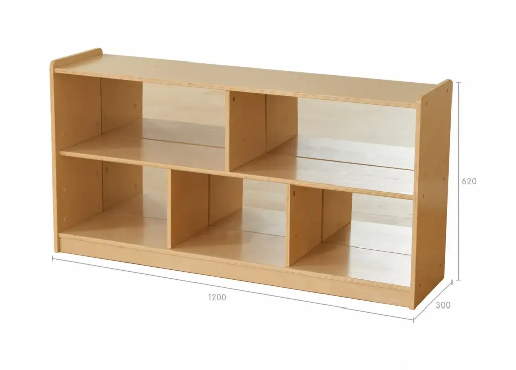 620H × 1200L Стеллаж с 5 отсеками Norwood