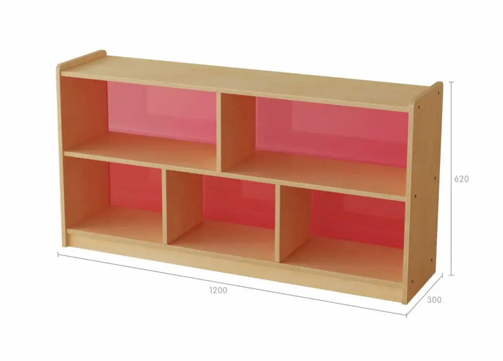 620H × 1200L Стеллаж с 5 отсеками Norwood