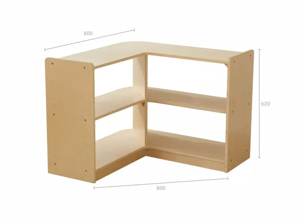 Угловой стеллаж 90° Norwood