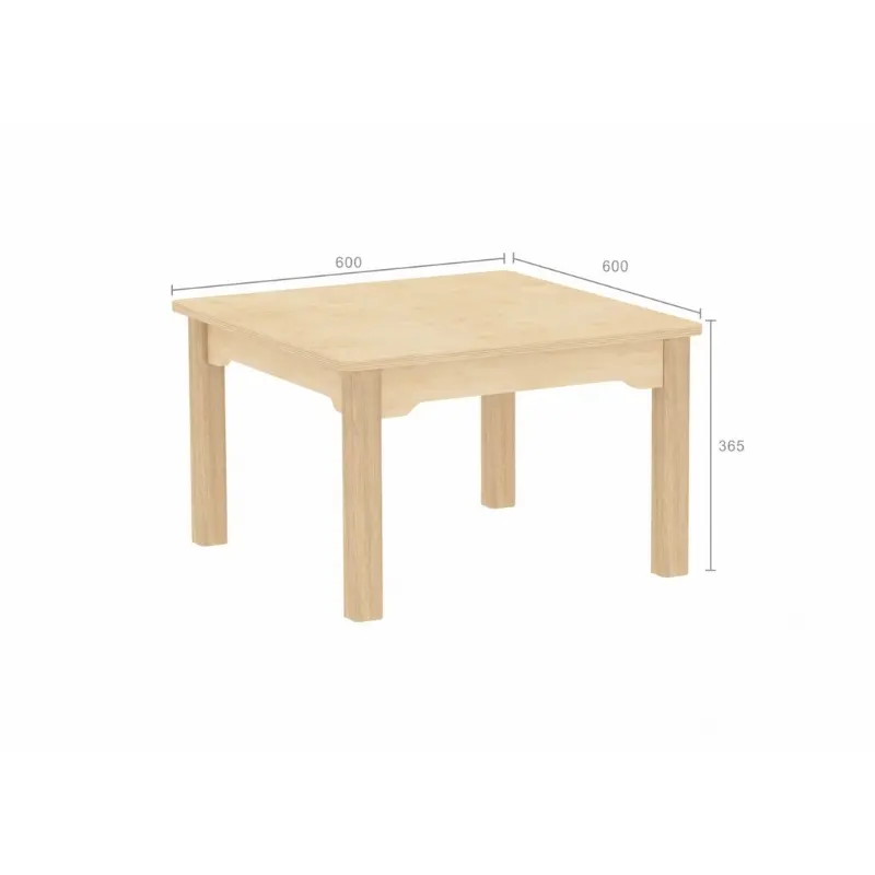 Квадратный стол Inga Design Kids