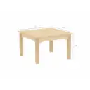 Квадратный стол Inga Design Kids