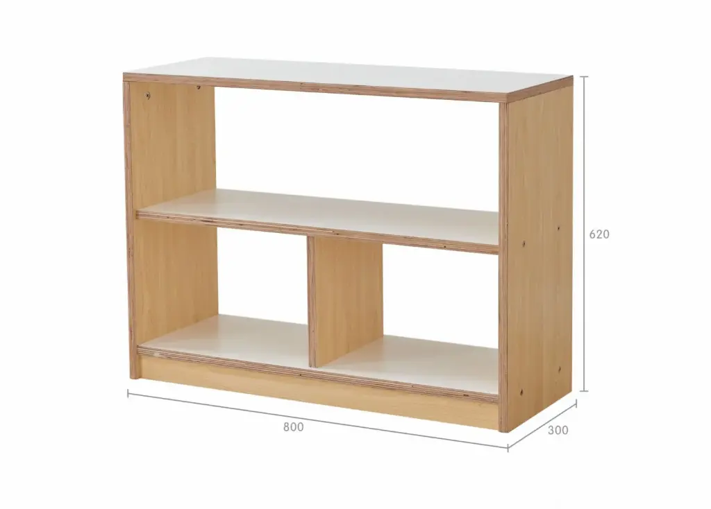 620H × 800L Стеллаж с 3 отсеками Snowdon