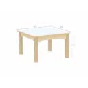 Квадратный стол Inga Design Kids