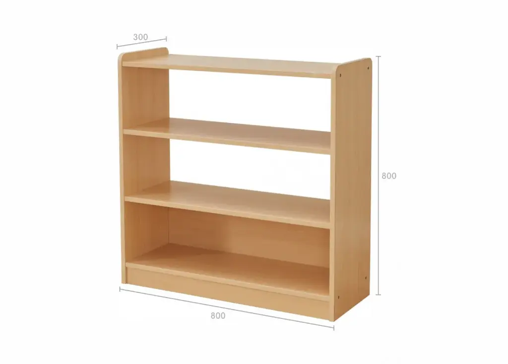 [CL26408] 800H × 800L Стеллаж Ellite Junior (полуоткрытая)