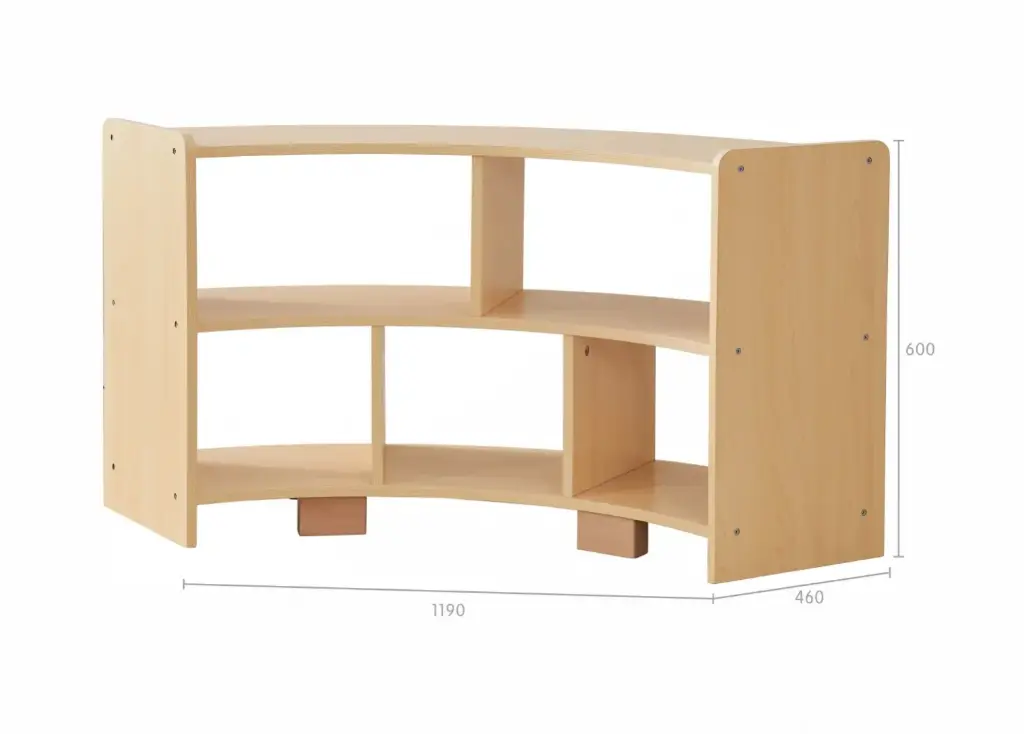 Угловой стелаж дугообразный 90° Elite Junior