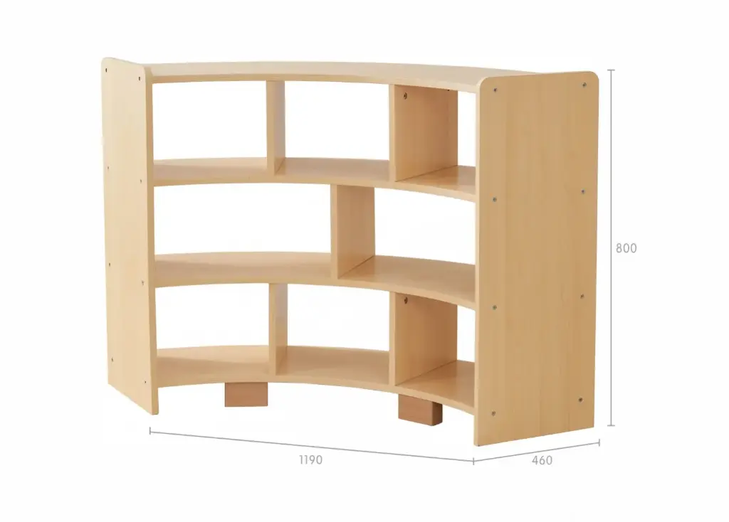 Угловой стелаж дугообразный 90° Elite Junior