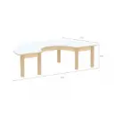 Стол-полумесяц Inga Design Kids