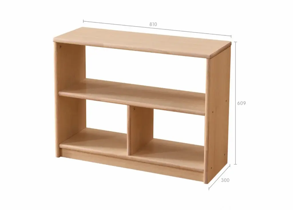 [CL22042] 609H × 810L Стеллаж с 3 отсеками Bern (открытая)