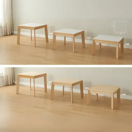Квадратный стол Duplex System